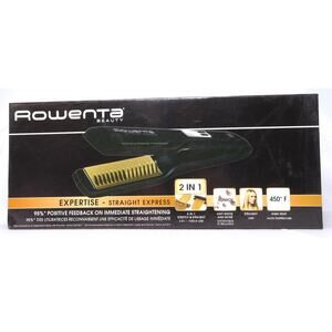 New ROWENTA SF6158 Versa Styler 1-Inch Curling Straightening Iron Ceramic